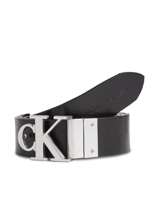 ROUND MONO PL REV LTHR BELT 30MM CALVIN KLEIN JEANS | K60K611489/01B